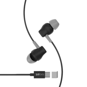 USB Type-C Wired In-Ear Earphones – High-Definition Sound with Built-in Mic & Noise Isolation